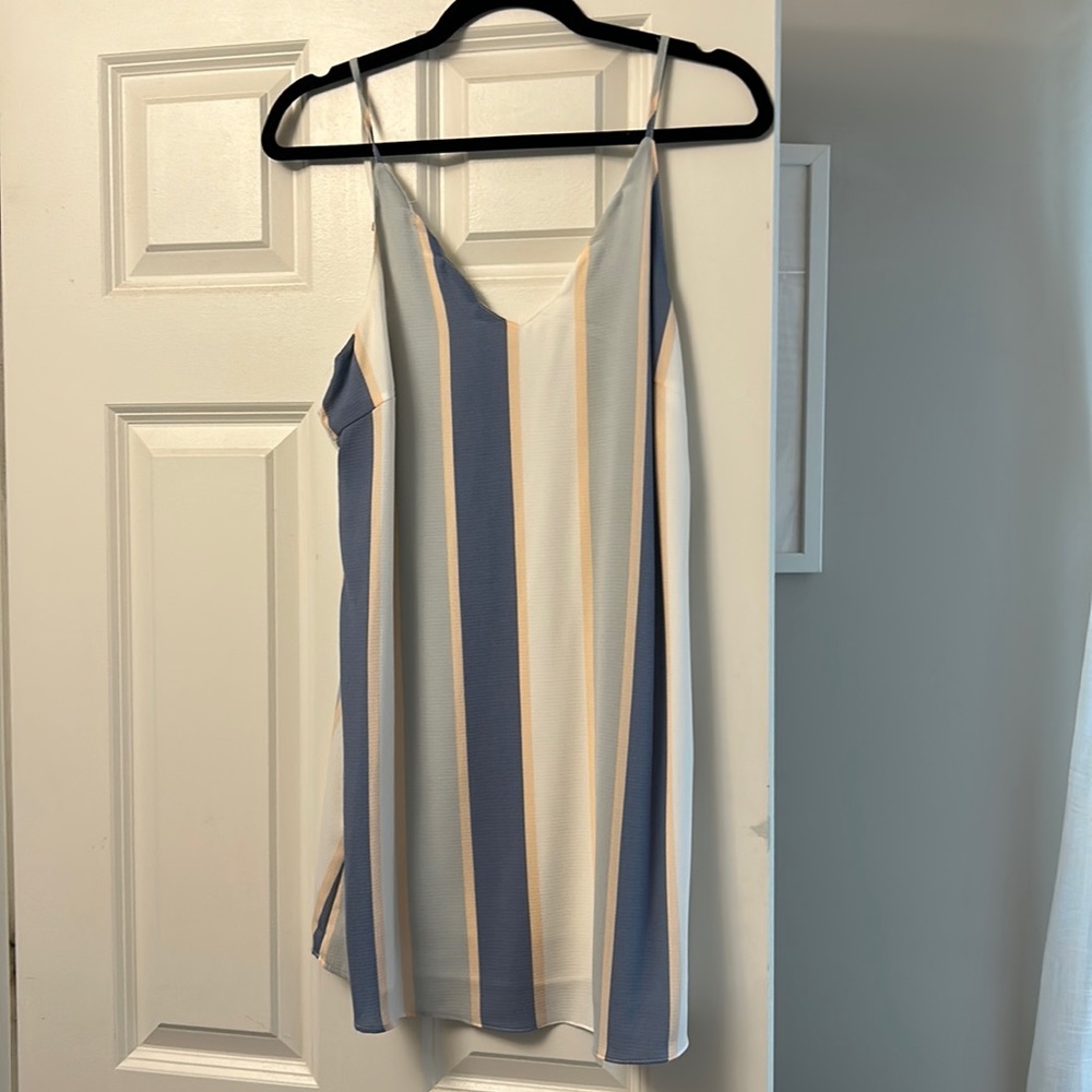 Style Rack stripe dress size small